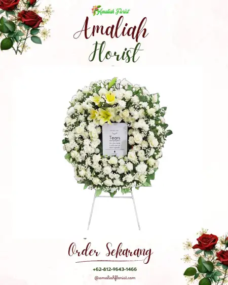 Krans Bunga Duka ambulu jember